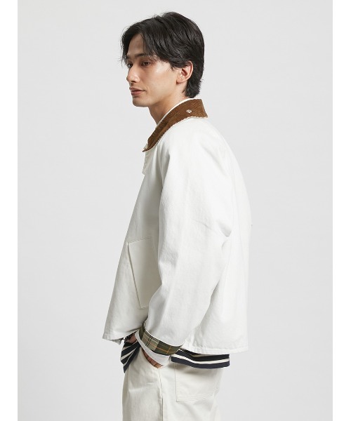 Barbour(バブアー)の「公式ショップ限定|【TRANSPORT / トランスポート】デニム カジュアルジャケット(ブルゾン・メンズ・ブラック/ホワイト/インディゴブルー・34/36/42/40/38)」の10枚目の写真
