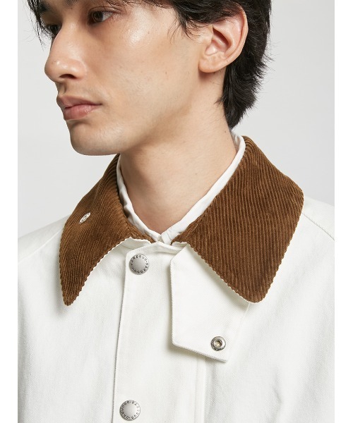 Barbour(バブアー)の「公式ショップ限定|【TRANSPORT / トランスポート】デニム カジュアルジャケット(ブルゾン・メンズ・ブラック/ホワイト/インディゴブルー・34/36/42/40/38)」の12枚目の写真