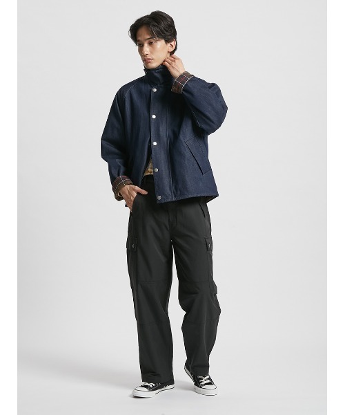 Barbour(バブアー)の「公式ショップ限定|【TRANSPORT / トランスポート】デニム カジュアルジャケット(ブルゾン・メンズ・ブラック/ホワイト/インディゴブルー・34/36/42/40/38)」の21枚目の写真