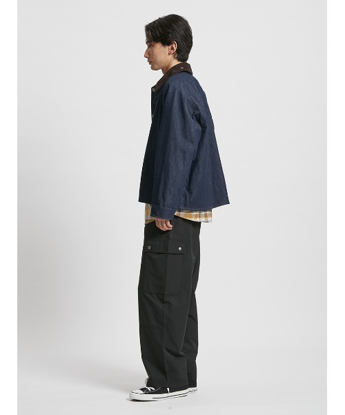 Barbour(バブアー)の「公式ショップ限定|【TRANSPORT / トランスポート】デニム カジュアルジャケット(ブルゾン・メンズ・ブラック/ホワイト/インディゴブルー・34/36/42/40/38)」の19枚目の写真