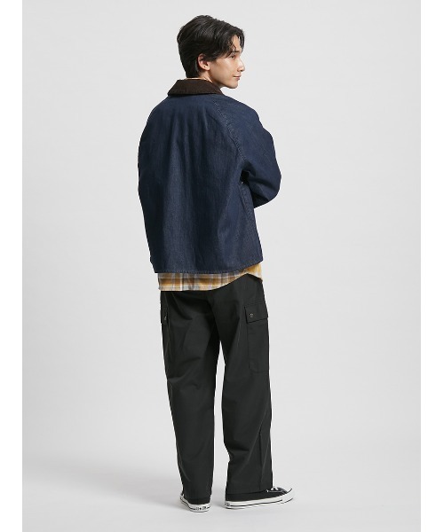 Barbour(バブアー)の「公式ショップ限定|【TRANSPORT / トランスポート】デニム カジュアルジャケット(ブルゾン・メンズ・ブラック/ホワイト/インディゴブルー・34/36/42/40/38)」の20枚目の写真