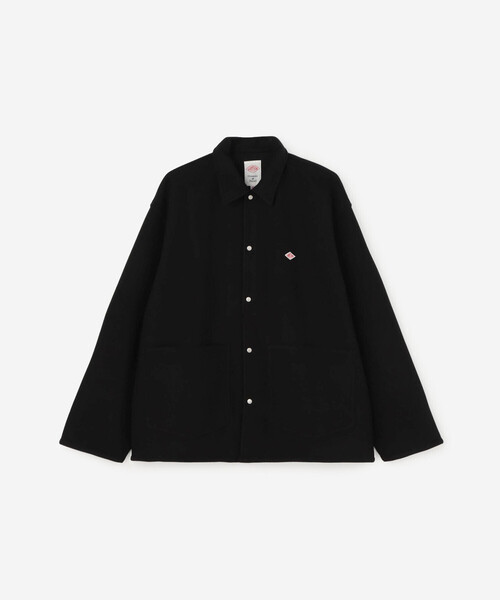DANTON(ダントン)の「DANTON | フリースライク カバーオール MEN(カバーオール・メンズ・ベージュ/ブラック・42/40)」の4枚目の写真