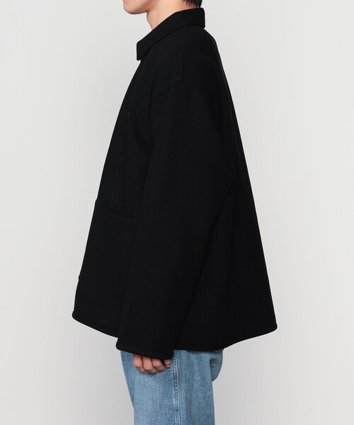 DANTON(ダントン)の「DANTON | フリースライク カバーオール MEN(カバーオール・メンズ・ベージュ/ブラック・42/40)」の5枚目の写真