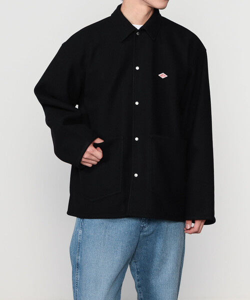 DANTON(ダントン)の「DANTON | フリースライク カバーオール MEN(カバーオール・メンズ・ベージュ/ブラック・42/40)」の7枚目の写真