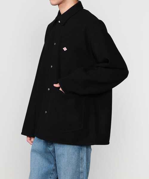 DANTON(ダントン)の「DANTON | フリースライク カバーオール MEN(カバーオール・メンズ・ベージュ/ブラック・42/40)」の8枚目の写真