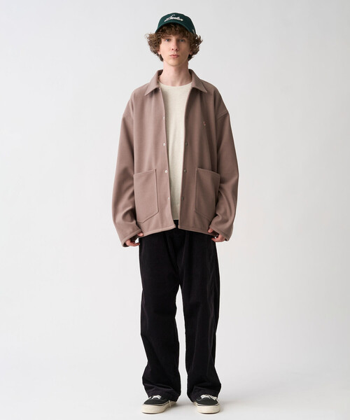 DANTON(ダントン)の「DANTON | フリースライク カバーオール MEN(カバーオール・メンズ・ベージュ/ブラック・42/40)」の12枚目の写真