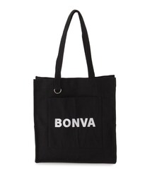 【A4可】SE ポケットスクエアロゴトート BONVA