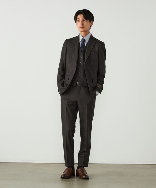 COMME CA ISM（コムサイズム）の「コットン ロンストドレスシャツ（シャツ/ブラウス・メンズ・ライトグレー/ネイビー・S/L/M）」の7枚目の写真