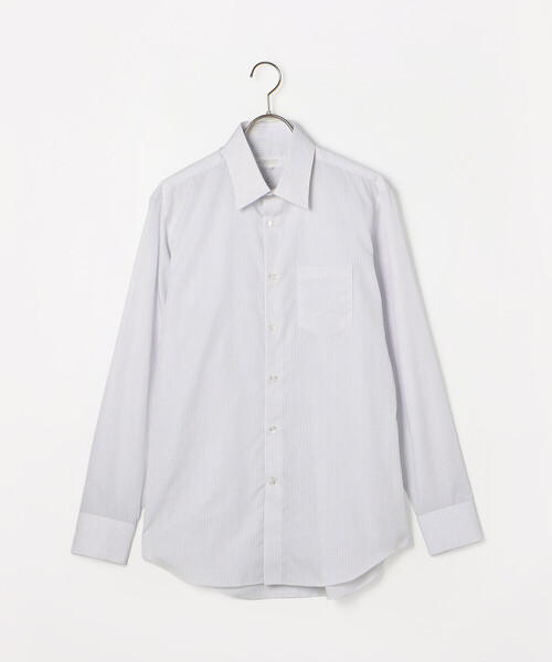 COMME CA ISM（コムサイズム）の「コットン ロンストドレスシャツ（シャツ/ブラウス・メンズ・ライトグレー/ネイビー・S/L/M）」の9枚目の写真