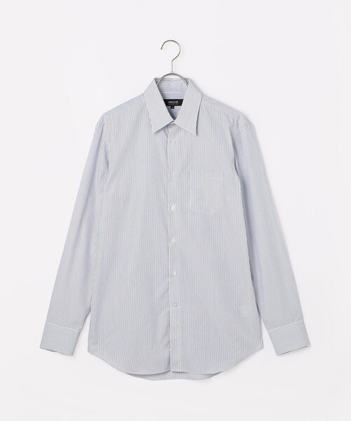 COMME CA ISM（コムサイズム）の「コットン ロンストドレスシャツ（シャツ/ブラウス・メンズ・ライトグレー/ネイビー・S/L/M）」の10枚目の写真
