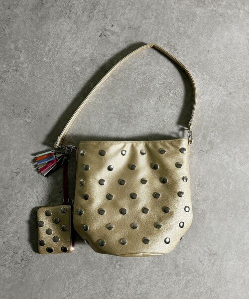 Cheek(チーク)の「【cheek/チーク】HeartCatchShoulder/ハートキャッチショルダー/C26007/ショルダーバッグ/ユニセックス【WEB限定】(トートバッグ・レディース・ブラック/シルバー/ゴールド・フリー)」の3枚目の写真