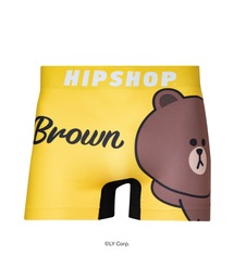 HIPSHOP（ヒップショップ）の「<LINE FRIENDS>アンダーパンツ メンズ レディース ユニセックス ポリエステルタイプ ボクサーパンツ（ボクサーパンツ）」