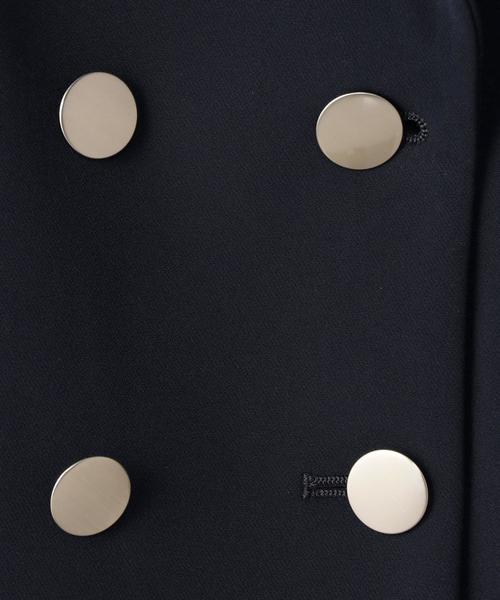 6(ROKU)ロク JACKET ネイビー ジャケット 34 6（ロク）の「＜6(ROKU)＞SET UP JACKET/ｼﾞｬｹｯﾄ ◇（テーラード