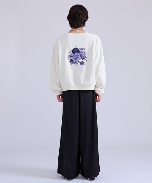 Ellno Loset(エルノロゼット)の「タックワイドパンツ(スラックス・メンズ・ブルーグリーン/ブラック系その他/ブラック・LARGE/MEDIUM/SMALL/X-SMALL)」の13枚目の写真