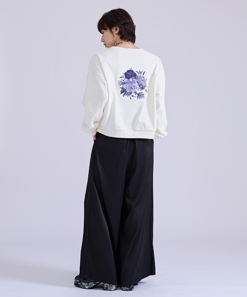 Ellno Loset(エルノロゼット)の「タックワイドパンツ(スラックス・メンズ・ブルーグリーン/ブラック系その他/ブラック・LARGE/MEDIUM/SMALL/X-SMALL)」の12枚目の写真