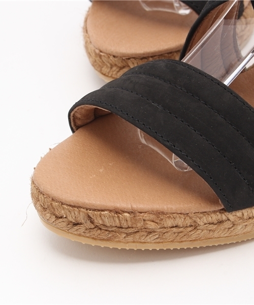 GAIMO（ガイモ）の「【GAIMO】ヌバックストラップエスパ◆（サンダル・レディース・ブラック/ベージュ系その他・36/37/35/38）」の9枚目の写真