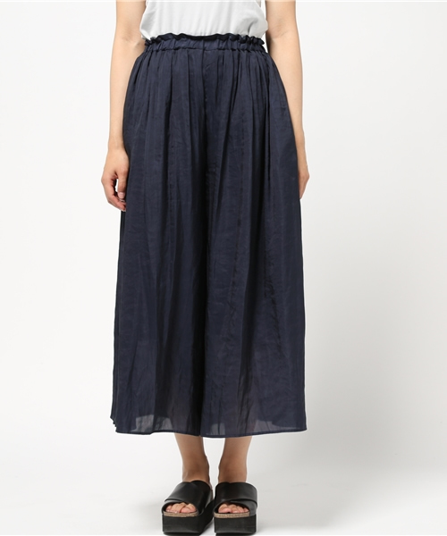 AMERICAN RAG CIE（アメリカンラグシー）の「ヴィンテージサテンスカーチョ（その他パンツ・レディース・ライトピンク/ネイビー・38）」の5枚目の写真