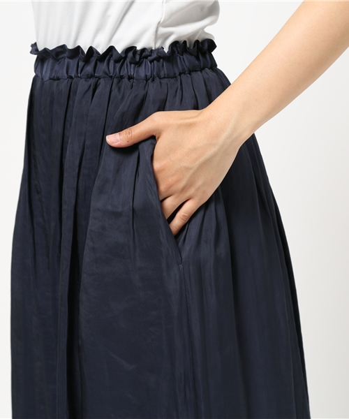 AMERICAN RAG CIE（アメリカンラグシー）の「ヴィンテージサテンスカーチョ（その他パンツ・レディース・ライトピンク/ネイビー・38）」の10枚目の写真