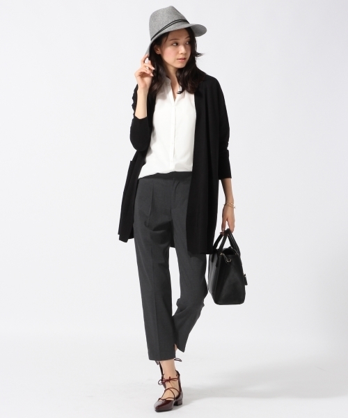 GLOBAL WORK(グローバルワーク)の「TRガラテーパードパンツ/719274(その他パンツ・レディース・ライトブルー/ブラウン系その他/グレー/ダークグレー・LARGE/SMALL/MEDIUM)」の17枚目の写真