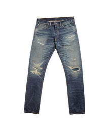 RRL | スリム ナロー セルビッジ ジーンズ(デニムパンツ)