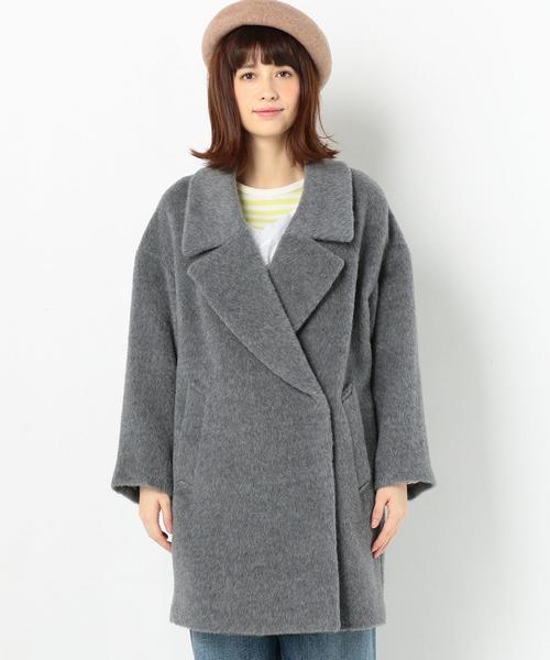 Another Edition（アナザーエディション）の「シャギーコート◆（その他アウター・レディース・グレー/ナチュラル/ピンク・MEDIUM/SMALL）」の22枚目の写真