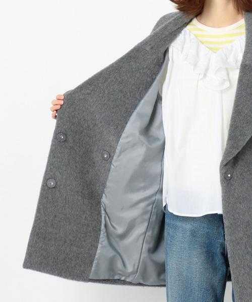 Another Edition（アナザーエディション）の「シャギーコート◆（その他アウター・レディース・グレー/ナチュラル/ピンク・MEDIUM/SMALL）」の20枚目の写真