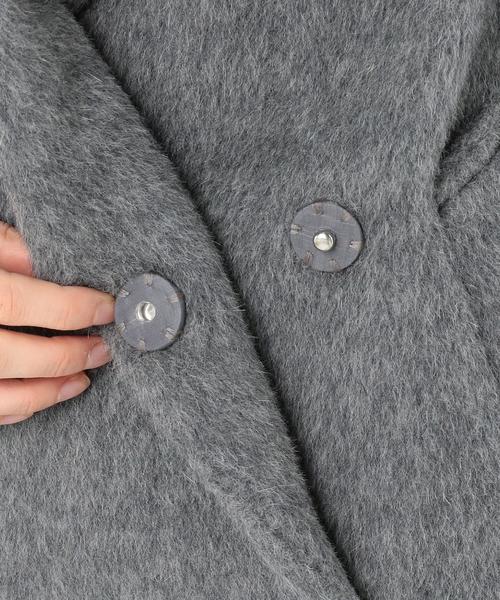 Another Edition（アナザーエディション）の「シャギーコート◆（その他アウター・レディース・グレー/ナチュラル/ピンク・MEDIUM/SMALL）」の11枚目の写真