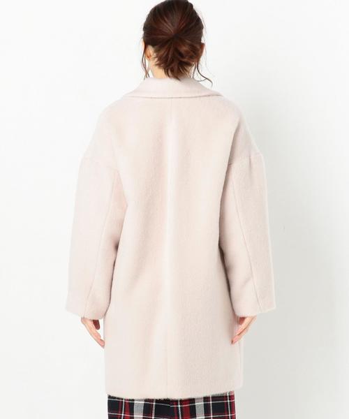Another Edition（アナザーエディション）の「シャギーコート◆（その他アウター・レディース・グレー/ナチュラル/ピンク・MEDIUM/SMALL）」の4枚目の写真
