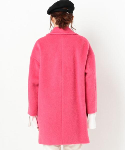 Another Edition（アナザーエディション）の「シャギーコート◆（その他アウター・レディース・グレー/ナチュラル/ピンク・MEDIUM/SMALL）」の14枚目の写真