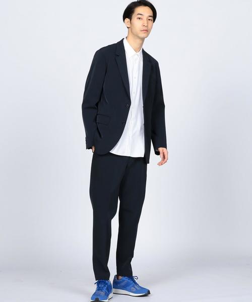 EN ROUTE(アンルート)の「ENR ナイロンツイル2Bジャケット(テーラードジャケット・メンズ・ブラック/ネイビー・2/1/3)」の9枚目の写真