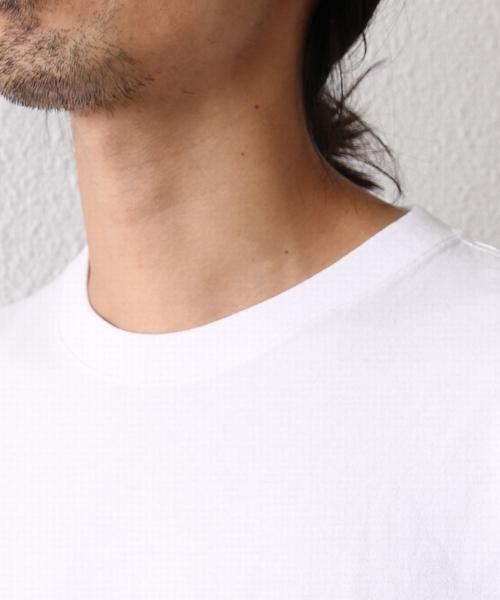 coen（コーエン）の「SMITH別注ポケットTシャツ（Tシャツ/カットソー・メンズ・ネイビー/ホワイト・LARGE/MEDIUM/X-LARGE/SMALL）」の12枚目の写真