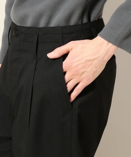 BEAUTY&YOUTH UNITED ARROWS（ビューティーアンドユースユナイテッドアローズ）の「BY TR 1P ワイド トラウザーズパンツ◆（スラックス・メンズ・ブラック/ネイビー・LARGE/SMALL/X-LARGE/MEDIUM）」の7枚目の写真