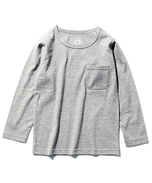 devirock(デビロック)の「【旧モデル】パックT★クルーネック無地長袖Tシャツ(Tシャツ/カットソー・キッズ・ネイビー/杢グレー/ブラック/カーキ/ホワイト/スモークピンク/パープル系その他/レッド系その他/イエロー系その他・160cm/150cm/130cm/120cm/110cm/140cm/100cm)」の22枚目の写真