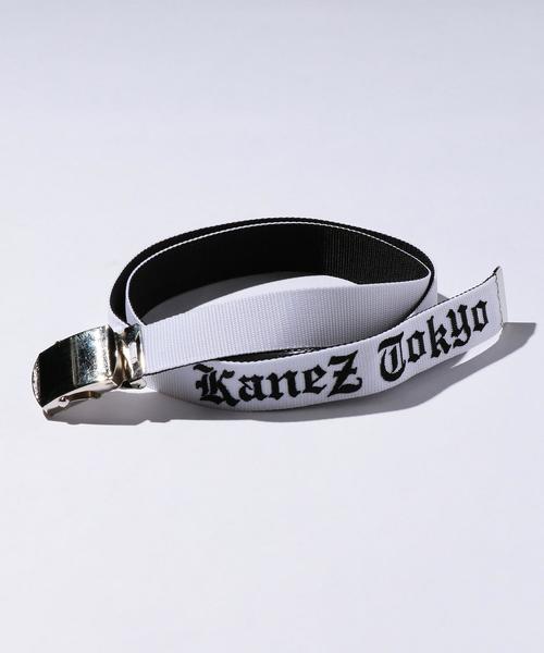 KaneZ(ケインズ)の「<KaneZ x monkey time> FIRE G.I.BELT/ベルト(ベルト・メンズ・ブラック/イエロー・FREE)」の1枚目の写真
