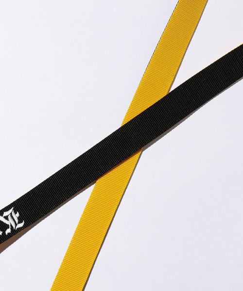 KaneZ(ケインズ)の「<KaneZ x monkey time> FIRE G.I.BELT/ベルト(ベルト・メンズ・ブラック/イエロー・FREE)」の4枚目の写真
