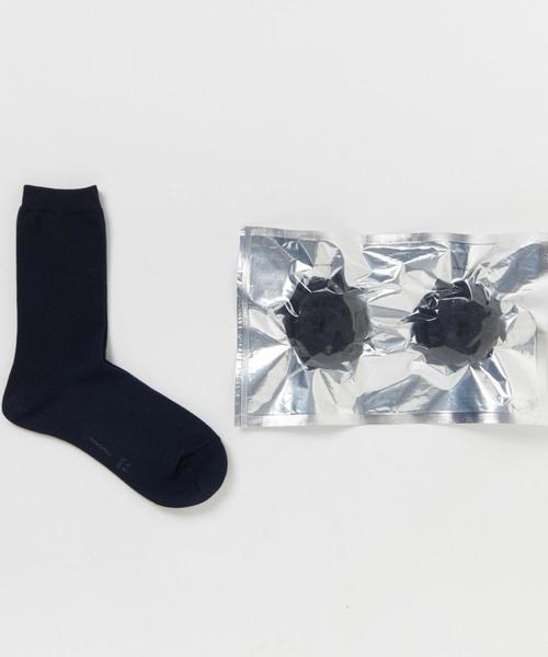 Hender Scheme(エンダースキーマ)の「Hender Scheme(エンダー スキーマ) safe socks(ソックス/靴下・メンズ・ホワイト/イエロー/ネイビー・MEDIUM/LARGE)」の1枚目の写真