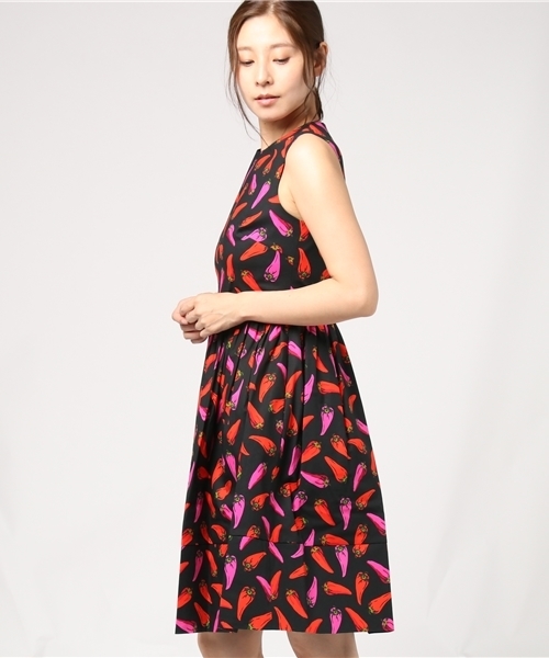 kate spade new york(ケイトスペード ニューヨーク)の「HAUTE STUFF HOT PEPPER FIT AND FLARE DRESS(ワンピース・レディース・その他14・0/2)」の5枚目の写真