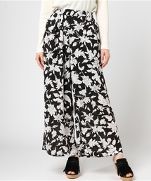 PUNYUS | リゾート柄ワイドパンツ(その他パンツ)