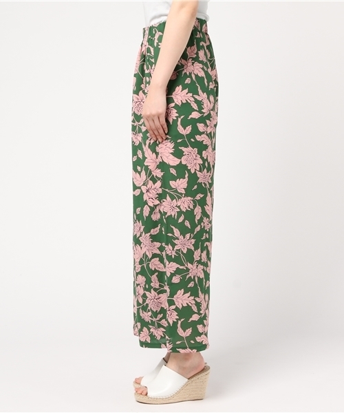 PUNYUS(プニュズ)の「リゾート柄ワイドパンツ(その他パンツ・レディース・イエロー/ブラック/グリーン・1/2/3/4)」の5枚目の写真