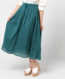 LBC | コットンボイル4枚ハギスカート       (スカート)