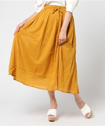 LBC | コットンボイル4枚ハギスカート       (スカート)