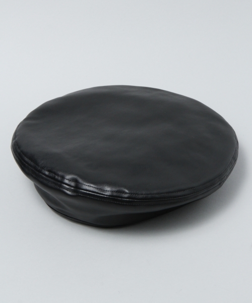 JEANASIS（ジーナシス）の「アソートベレー/771077（ハンチング/ベレー帽・レディース・ブラック/グレー系その他/ブラウン系その他・FREE）」の4枚目の写真