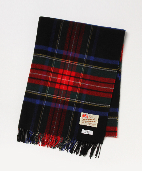 Traditional Weatherwear（トラディショナルウェザーウェア）の「Traditional Weatherwear　ブランケットマフラー（ストール/ショール・レディース・ホワイト/レッド/ブラック系その他/グリーン系その他/レッド系その他・FREE）」の9枚目の写真