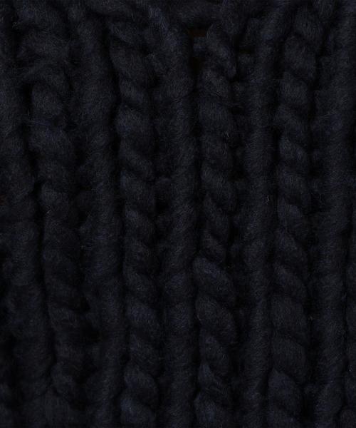 Another Edition（アナザーエディション）の「CONTROL FLEAKローゲージビスチェ〈コントロールフリーク〉◆（ニット/セーター・レディース・ベージュ/ネイビー・FREE）」の9枚目の写真