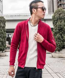 スウェットMA-1フライトジャケット