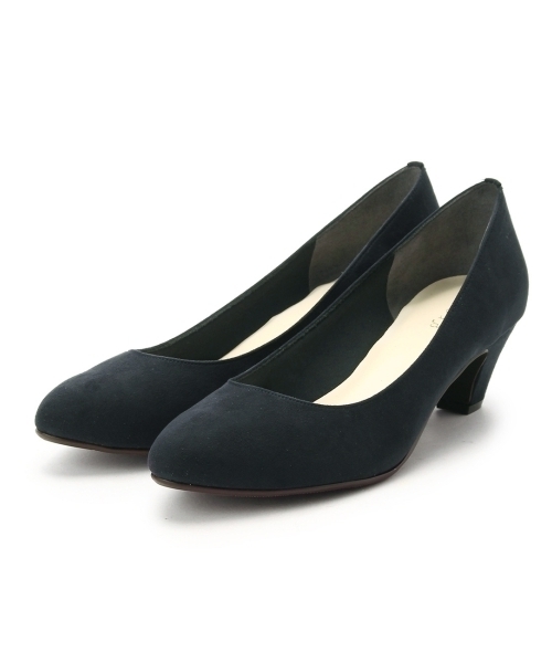 grove（グローブ）の「ふわっと包まれる、やわここちパンプス(日本製)（パンプス・レディース・ブラック/グレー/チェック/ピンク/ブルー/レッド/レモンイエロー/パープル/グリーン/ブルー系1/アイボリー・40/35/45/30/50/25/20）」の6枚目の写真