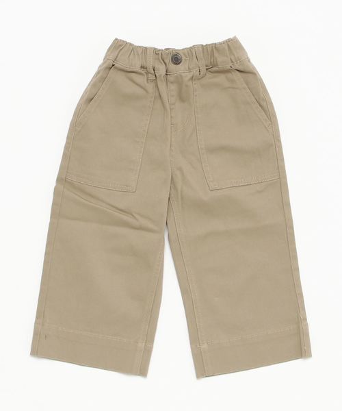 GLOBAL WORK（グローバルワーク）の「【キッズ】ベイカーワイドパンツ/776555（その他パンツ・キッズ・カーキ/ブラウン・MEDIUM/LARGE/SMALL/X-LARGE/XX-LARGE）」の4枚目の写真