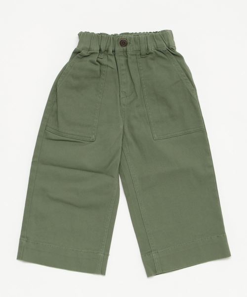 GLOBAL WORK（グローバルワーク）の「【キッズ】ベイカーワイドパンツ/776555（その他パンツ・キッズ・カーキ/ブラウン・MEDIUM/LARGE/SMALL/X-LARGE/XX-LARGE）」の10枚目の写真