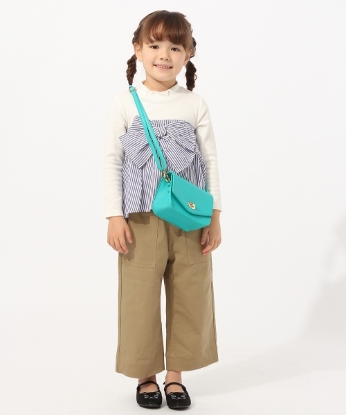 GLOBAL WORK（グローバルワーク）の「【キッズ】ベイカーワイドパンツ/776555（その他パンツ・キッズ・カーキ/ブラウン・MEDIUM/LARGE/SMALL/X-LARGE/XX-LARGE）」の7枚目の写真