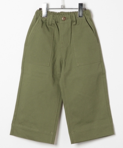 GLOBAL WORK（グローバルワーク）の「【キッズ】ベイカーワイドパンツ/776555（その他パンツ・キッズ・カーキ/ブラウン・MEDIUM/LARGE/SMALL/X-LARGE/XX-LARGE）」の9枚目の写真